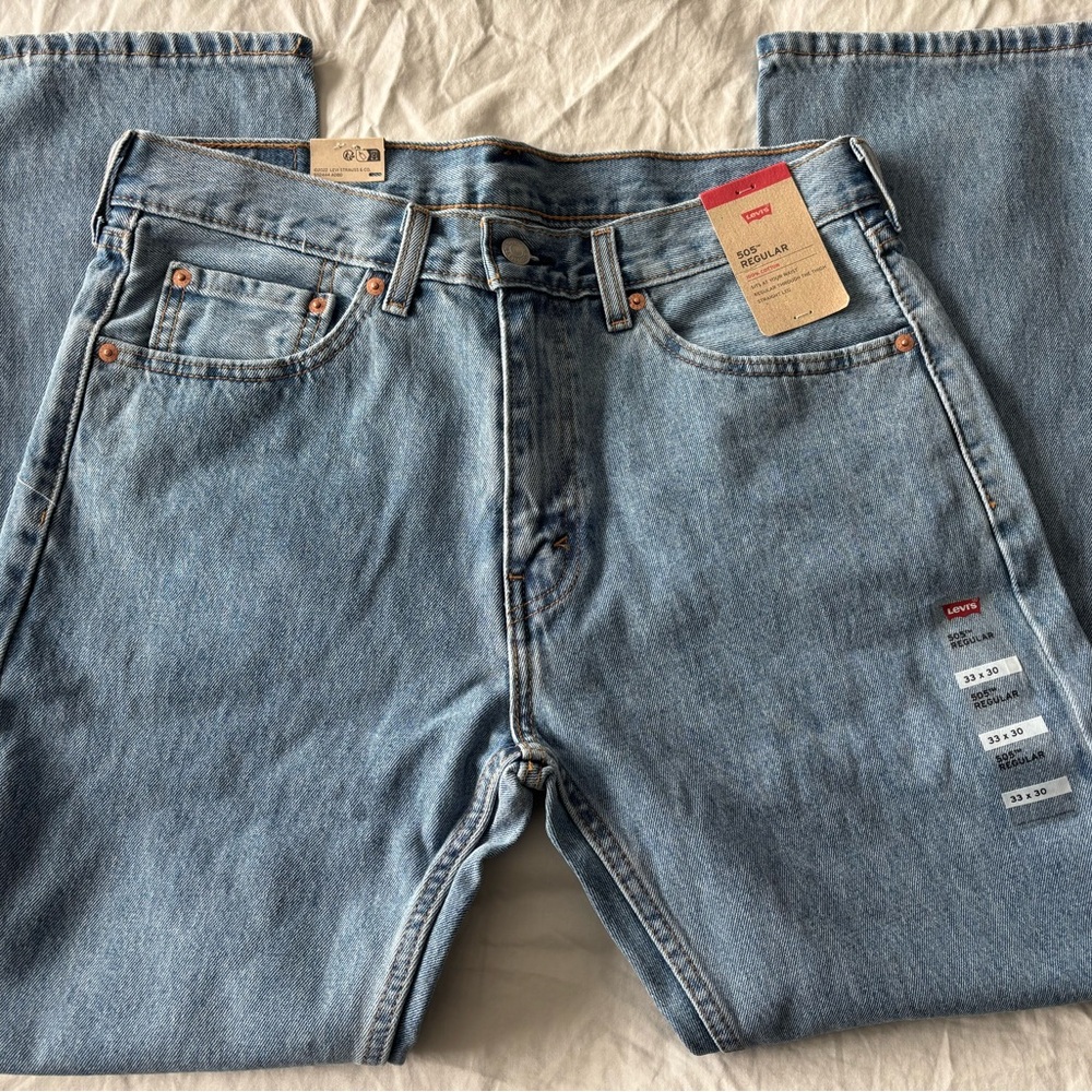 Levi's 505 33x30 Blue Jeans